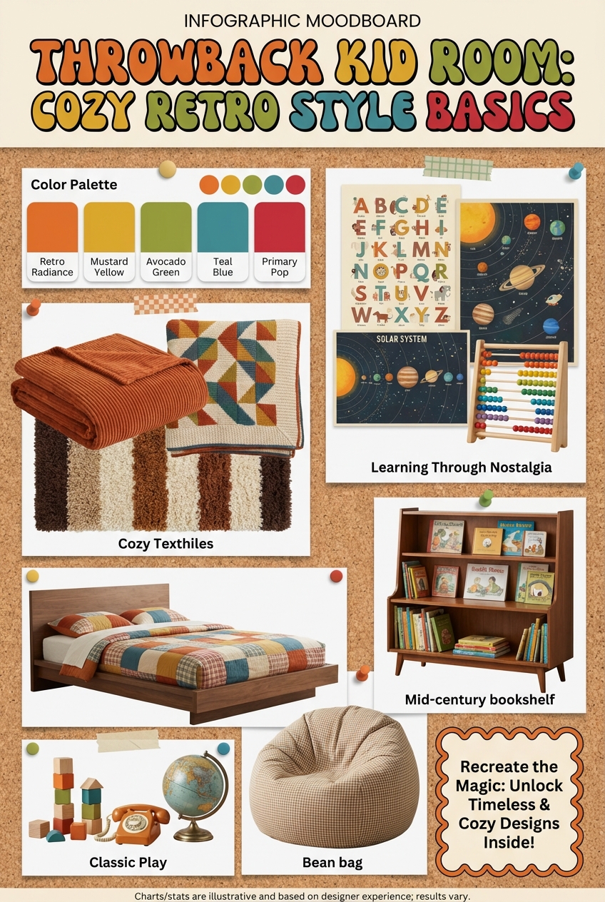 Throwback Kid Room Ideas: The Basics of Cozy Retro Kid Style - photo 4