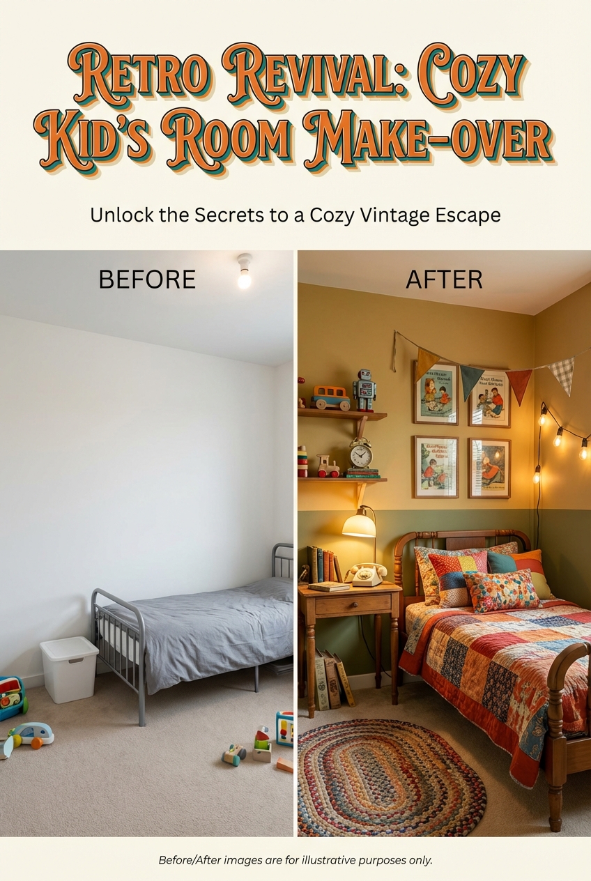 Throwback Kid Room Ideas: The Basics of Cozy Retro Kid Style - photo 5