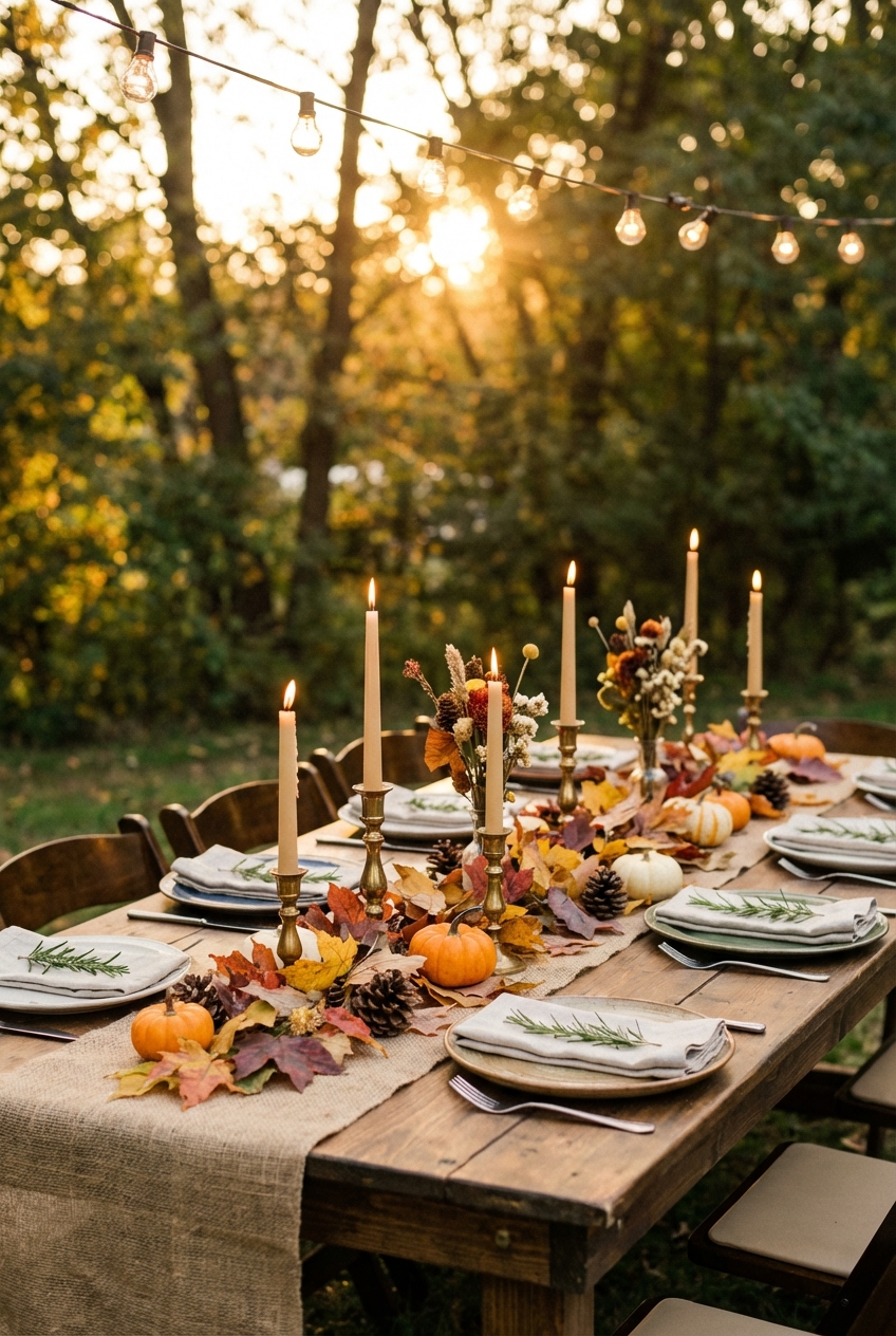 Budget Friendly Fall Wedding Decoration Ideas