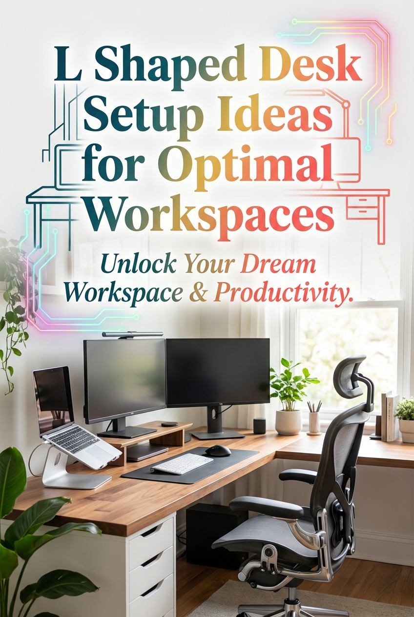 L Shaped Desk Setup Ideas for Optimal Workspaces - photo 2