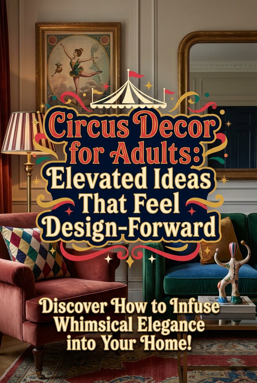 Circus Decor for Adults: Elevated Ideas That Feel Design-Forward - photo 2