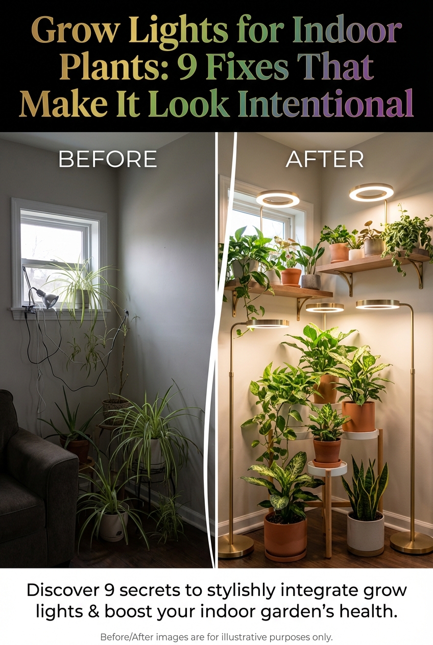 Use Grow Lights for Indoor Plants: 9 Fixes That Make It Look Intentional - photo 5