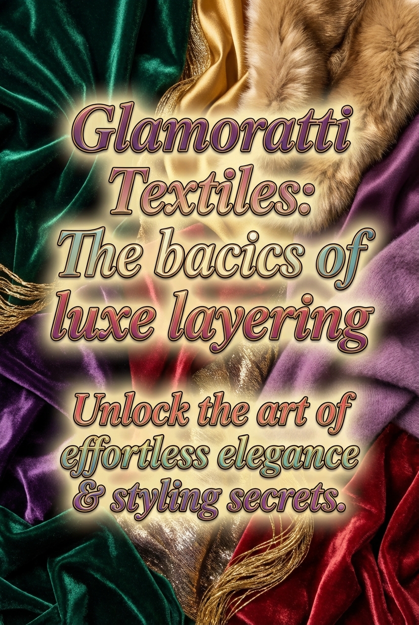Glamoratti Textiles: The basics of luxe layering - photo 2