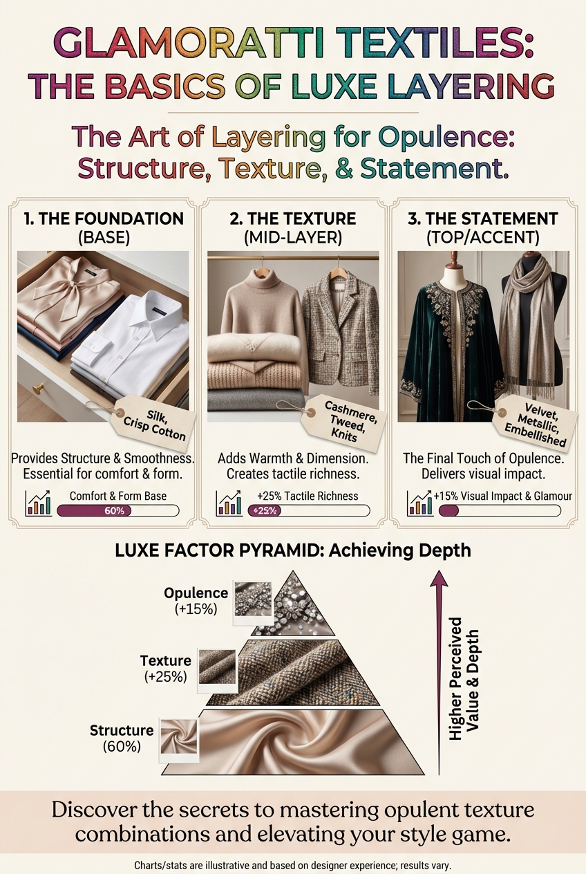 Glamoratti Textiles: The basics of luxe layering - photo 3