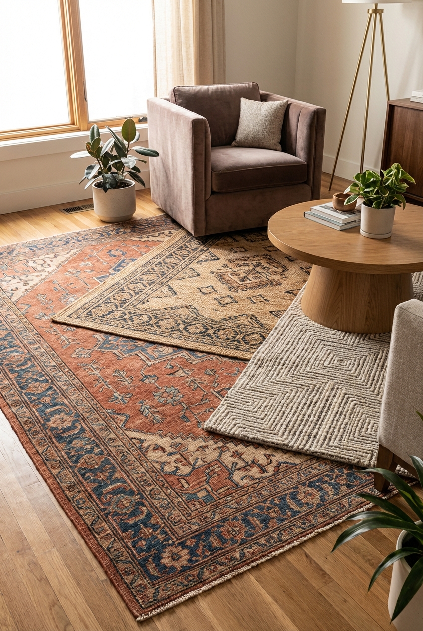 Layer Rugs Like a Pro Interior Designer: 7 Fixes That Get the Size Right