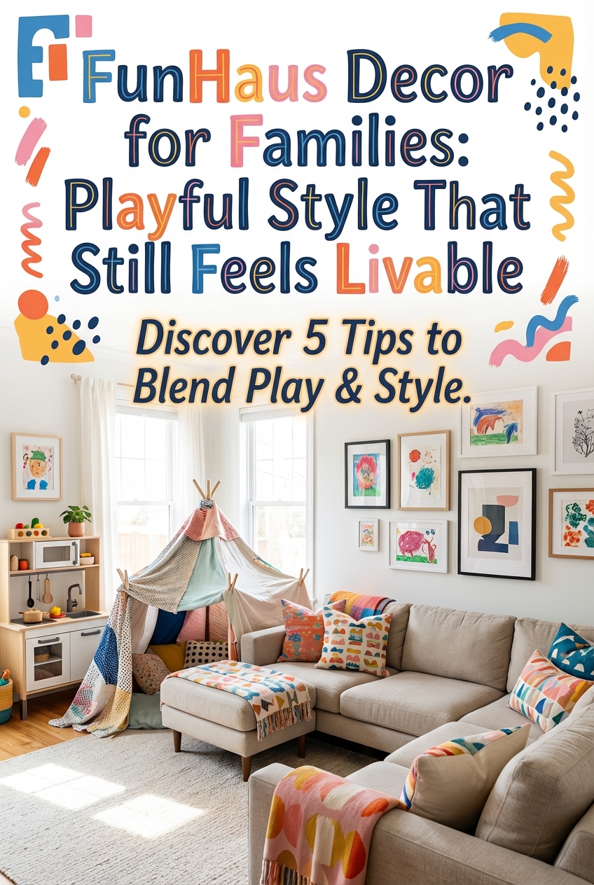 FunHaus Decor for Families: Playful Style That Still Feels Livable - photo 2