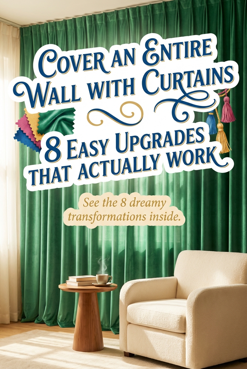Cover an Entire Wall with Curtains – 8 Easy Upgrades That Actually Work - photo 2