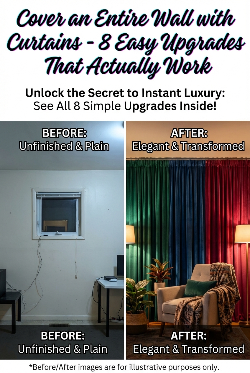 Cover an Entire Wall with Curtains – 8 Easy Upgrades That Actually Work - photo 5