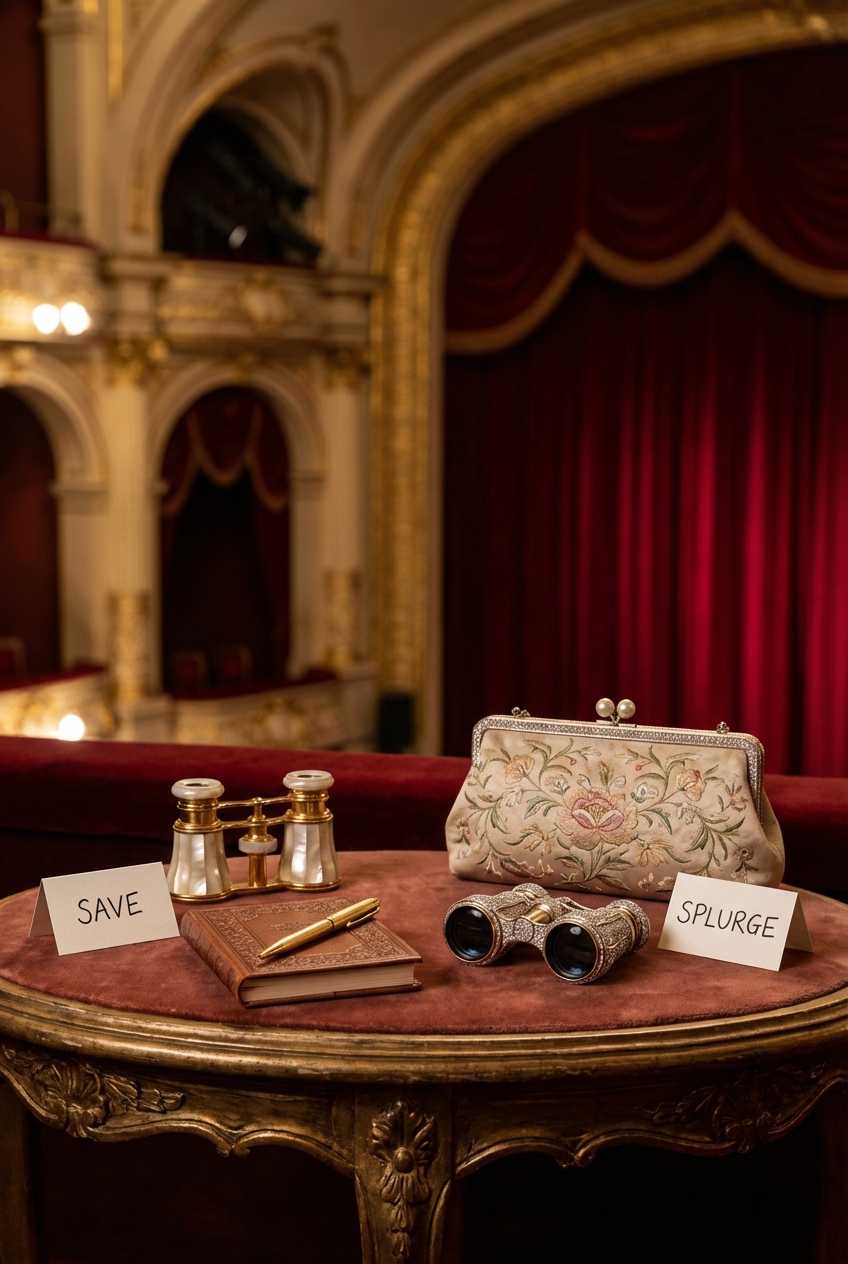 What to Splurge On vs Save On (Opera Aesthetic Edition)