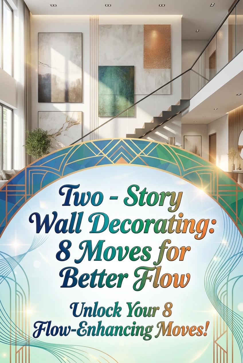 Two – Story Wall Decorating: 8 Moves for Better Flow - photo 2