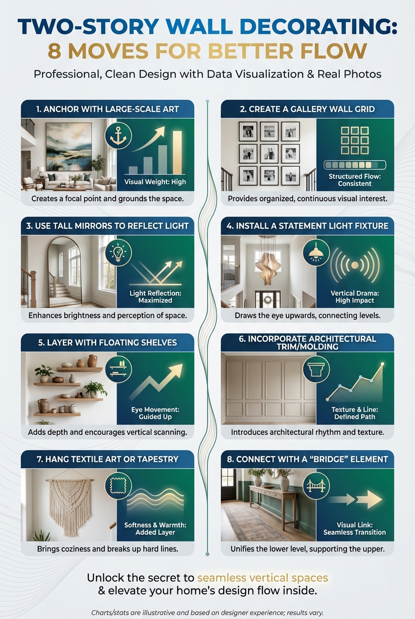 Two – Story Wall Decorating: 8 Moves for Better Flow - photo 3