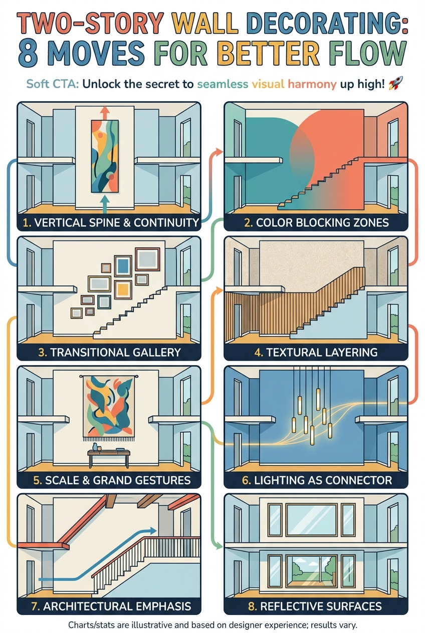 Two – Story Wall Decorating: 8 Moves for Better Flow - photo 4