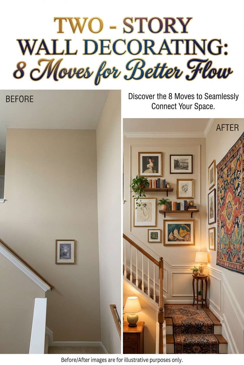 Two – Story Wall Decorating: 8 Moves for Better Flow - photo 5