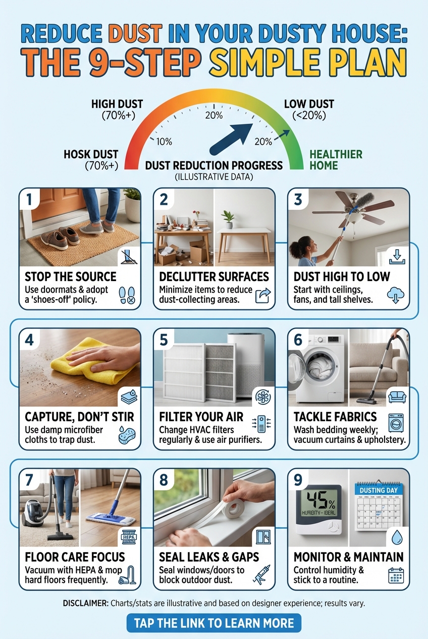 Reduce Dust in Your Dusty House: the 9 – Step Simple Plan - photo 3