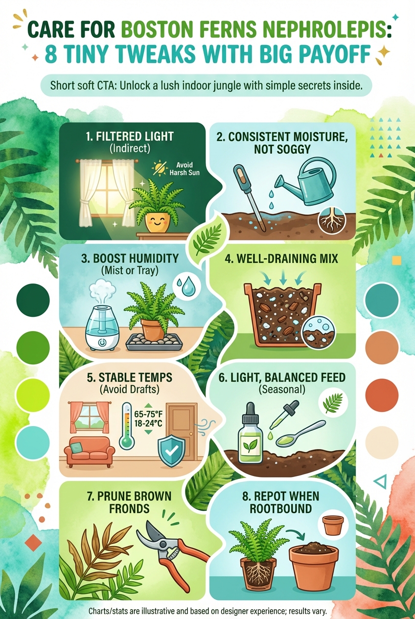 Care for Boston Ferns Nephrolepis: 8 Tiny Tweaks with Big Payoff - photo 4