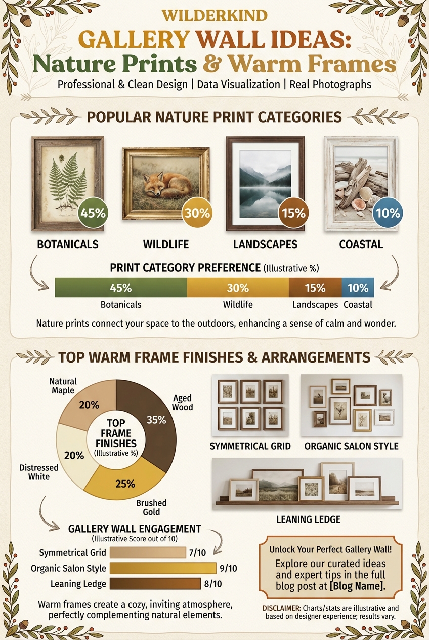 Wilderkind Gallery Wall Ideas: Nature prints and warm frames - photo 3