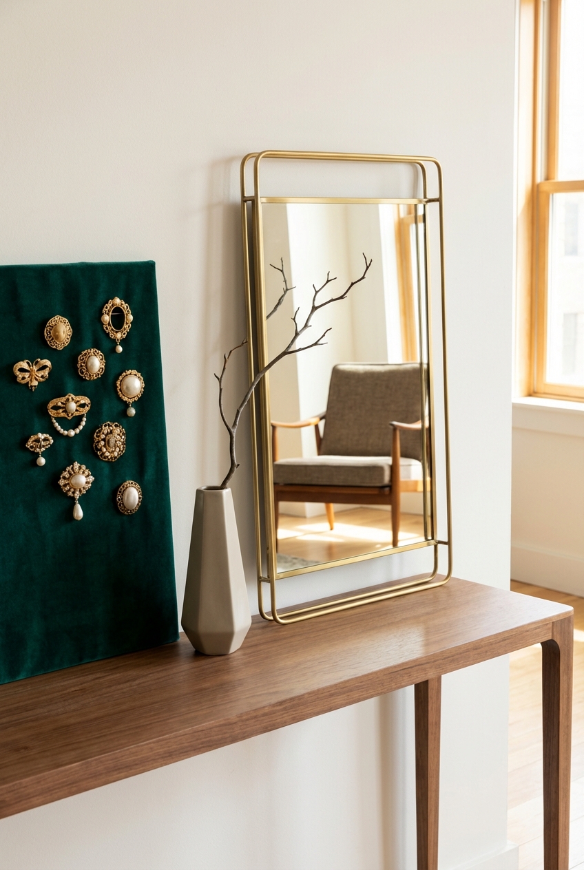 Brooched Decor: The Basics of Mixing Old-World Charm with Modern Lines