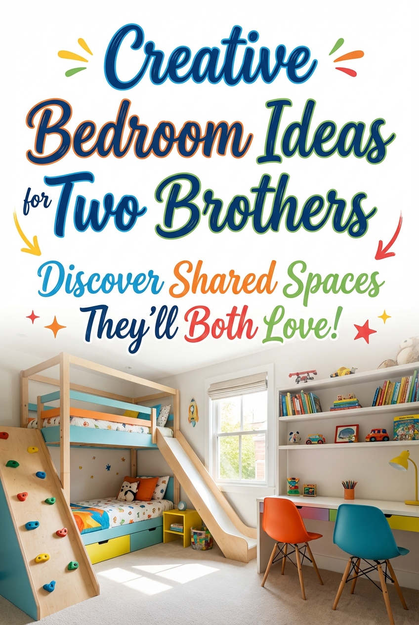 Creative Bedroom Ideas for Two Brothers - photo 2