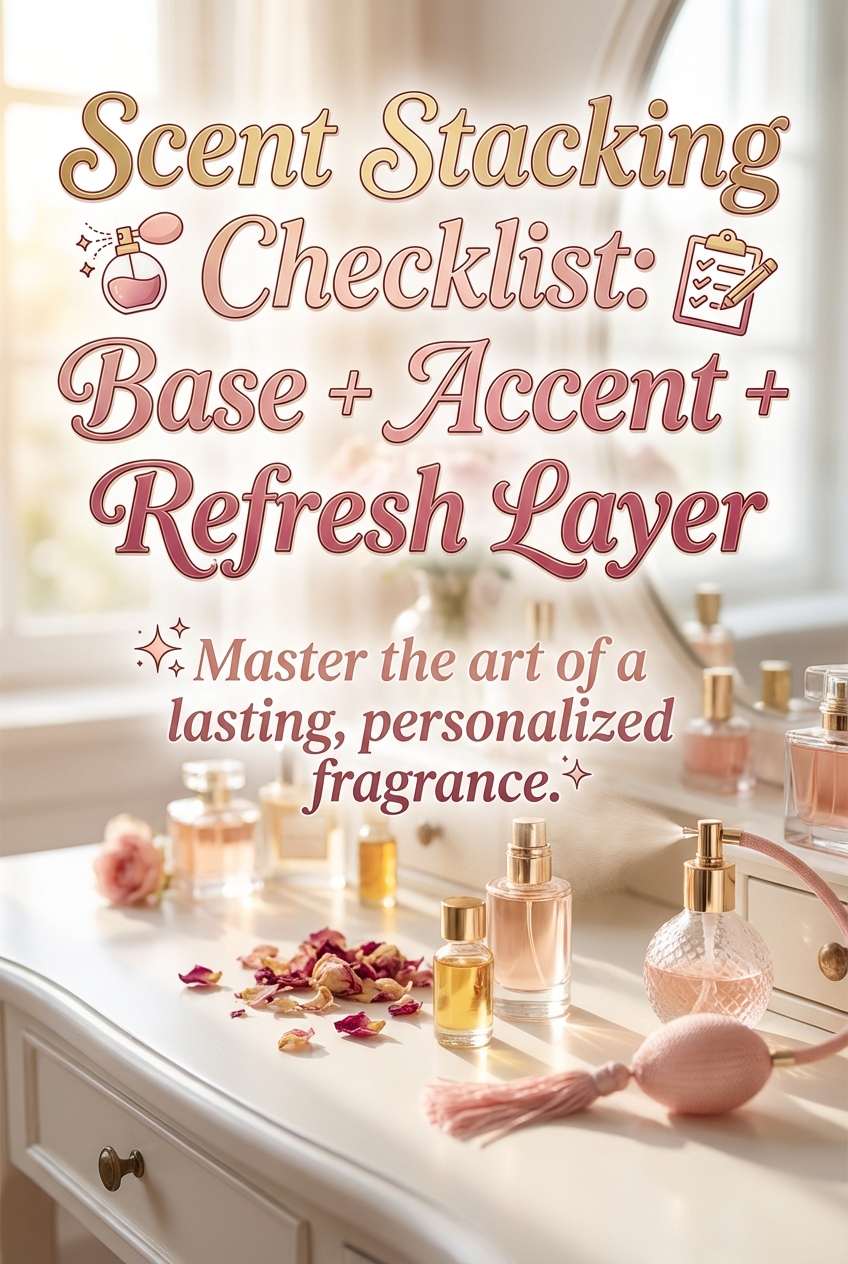 Scent Stacking Checklist: Base + Accent + Refresh Layer - photo 2