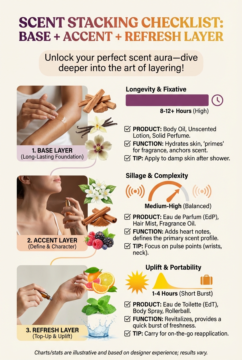 Scent Stacking Checklist: Base + Accent + Refresh Layer - photo 3