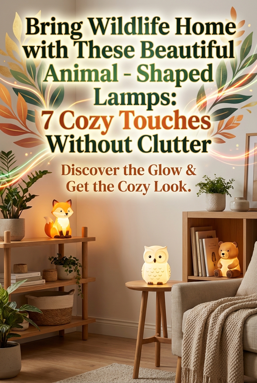 Bring Wildlife Home with These Beautiful Animal – Shaped Lamps: 7 Cozy Touches Without Clutter - photo 2