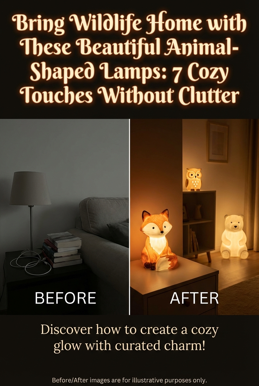 Bring Wildlife Home with These Beautiful Animal – Shaped Lamps: 7 Cozy Touches Without Clutter - photo 5