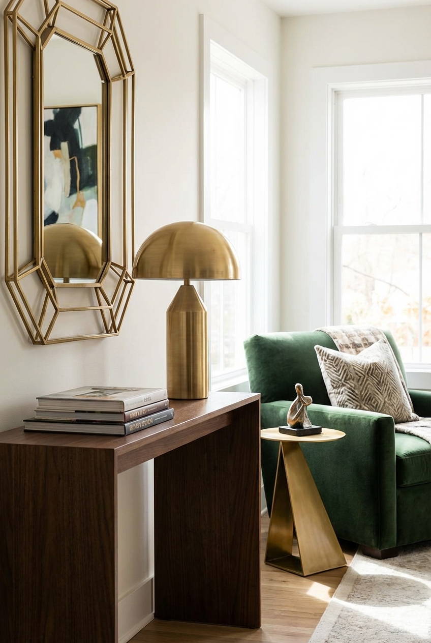 How to Add Gilded Details Without Making a Room Feel Traditional