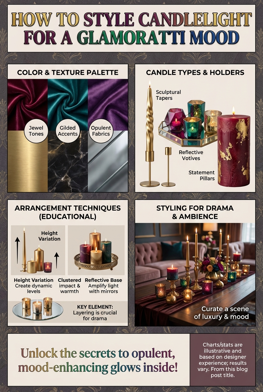How to Style Candlelight for a Glamoratti Mood - photo 4