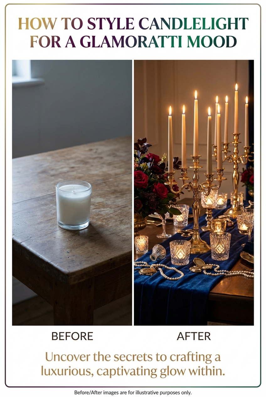 How to Style Candlelight for a Glamoratti Mood - photo 5