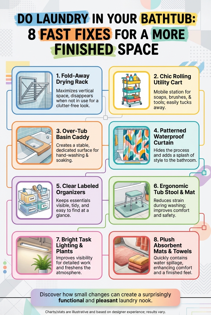 Do Laundry in Your Bathtub: 8 Fast Fixes for a More Finished Space - photo 4