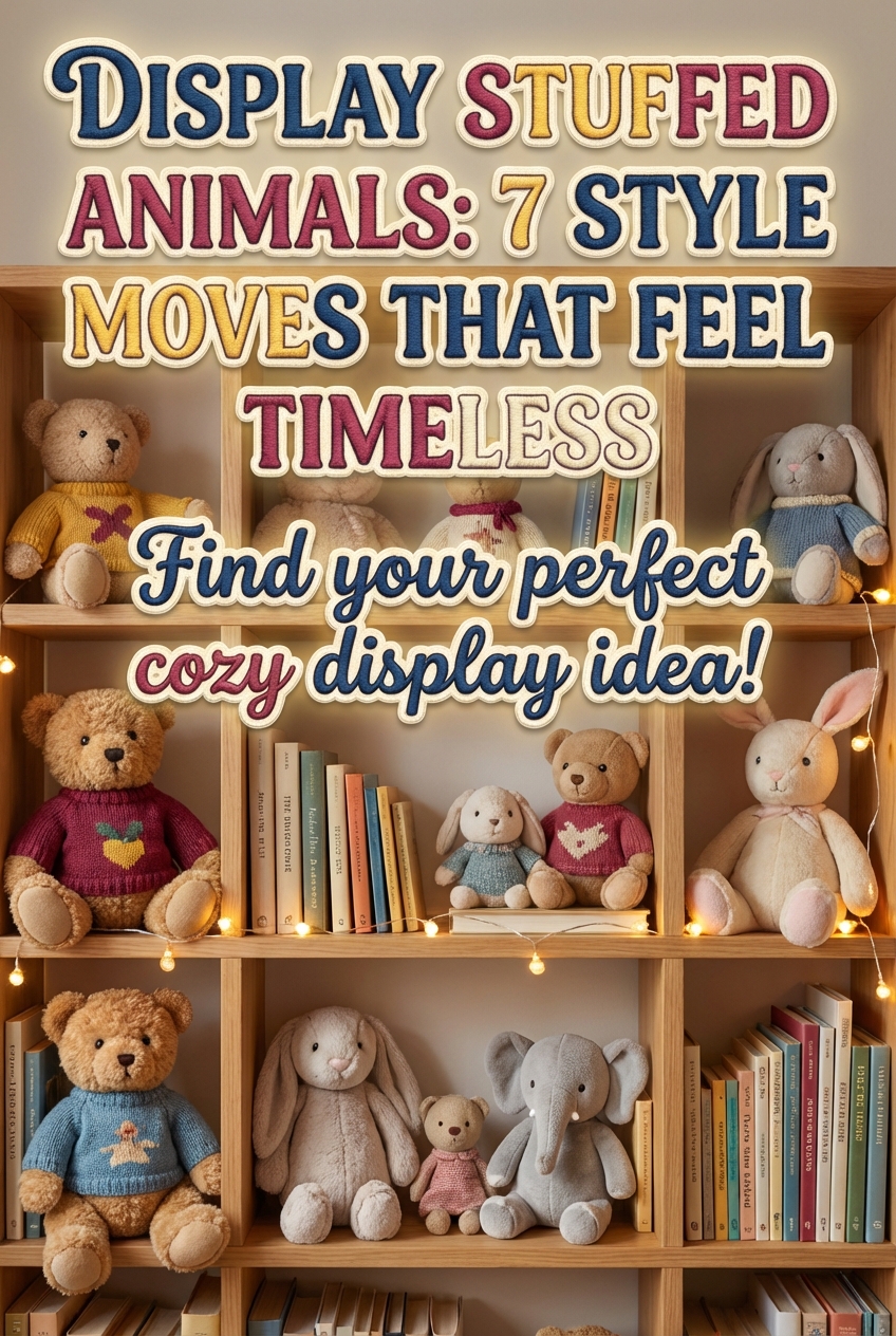 Display Stuffed Animals: 7 Style Moves That Feel Timeless - photo 2