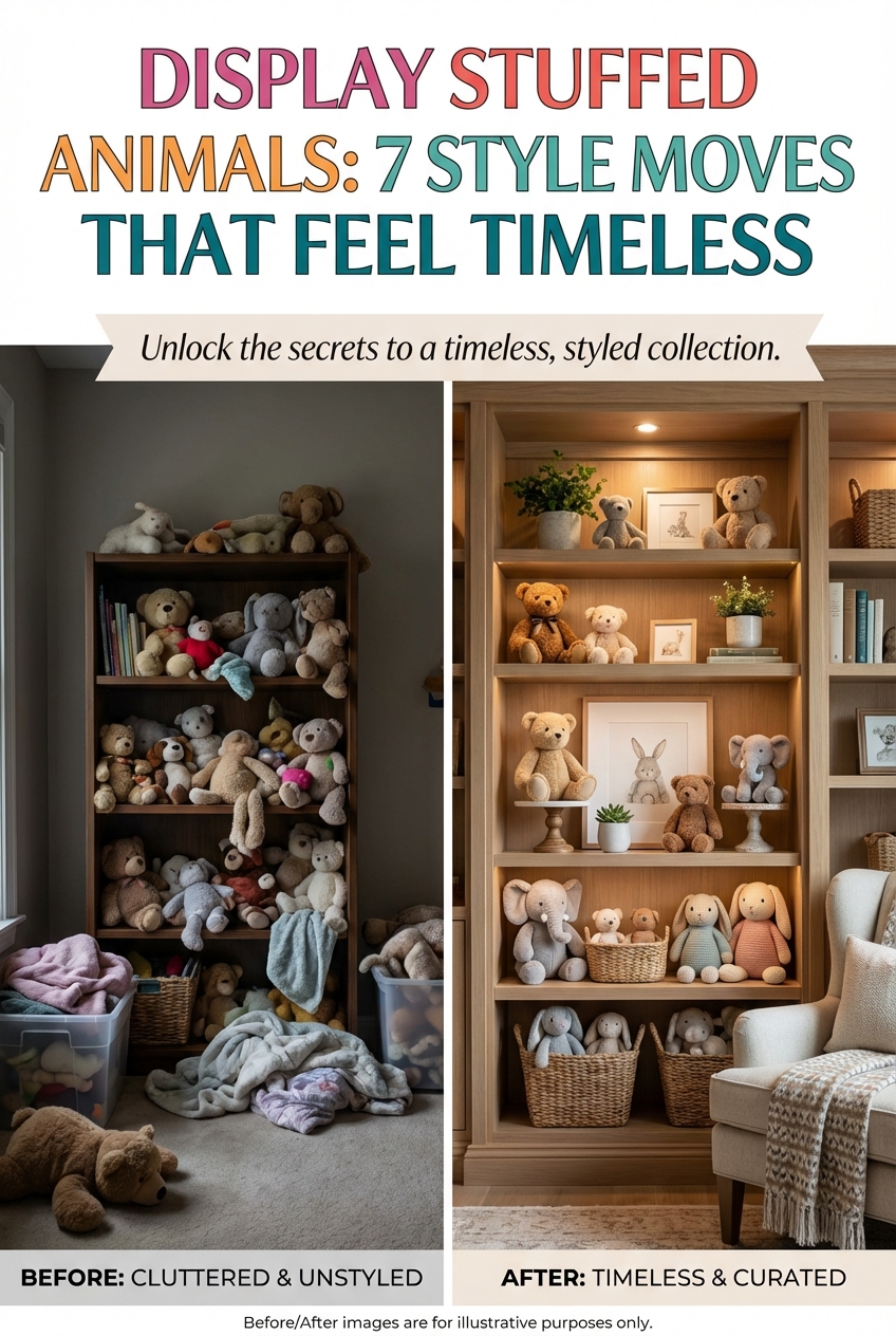 Display Stuffed Animals: 7 Style Moves That Feel Timeless - photo 5