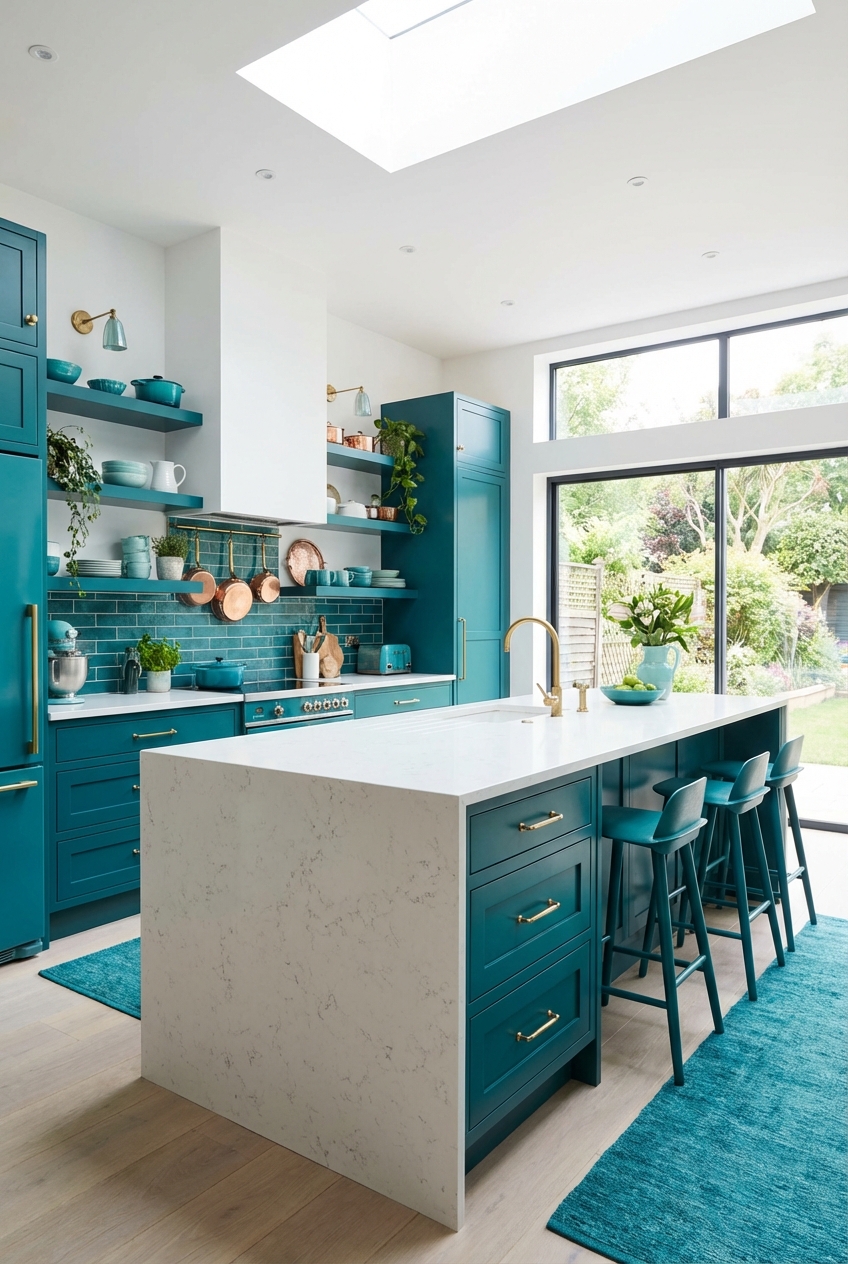 Teal Kitchen Ideas Inspire Your Home Makeover