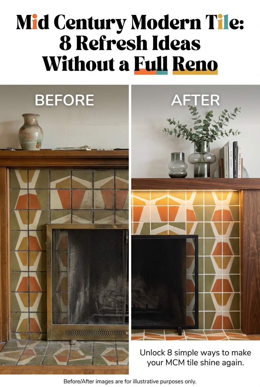 Mid Century Modern Tile: 8 Refresh Ideas Without a Full Reno - photo 5