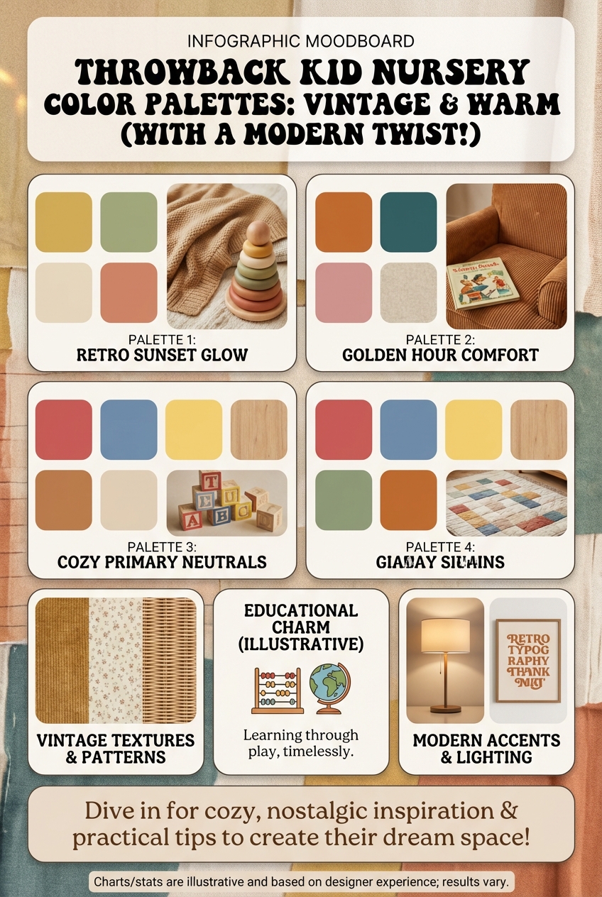 Throwback Kid Nursery Color Palette Ideas That Feel Vintage and Warm - photo 4