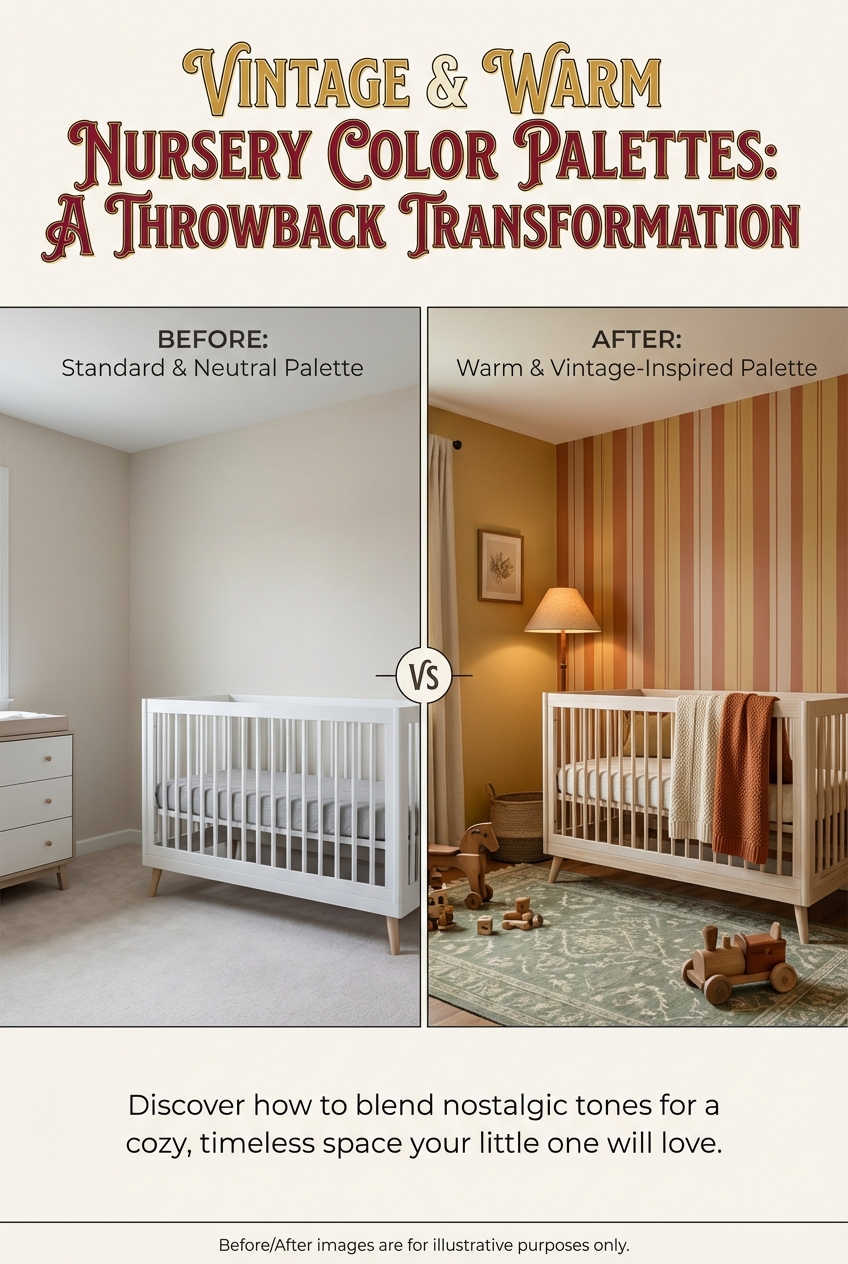 Throwback Kid Nursery Color Palette Ideas That Feel Vintage and Warm - photo 5