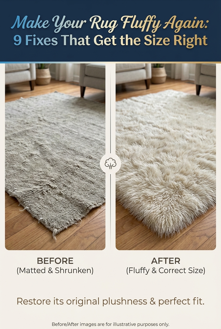 Make Your Rug Fluffy Again: 9 Fixes That Get the Size Right - photo 5