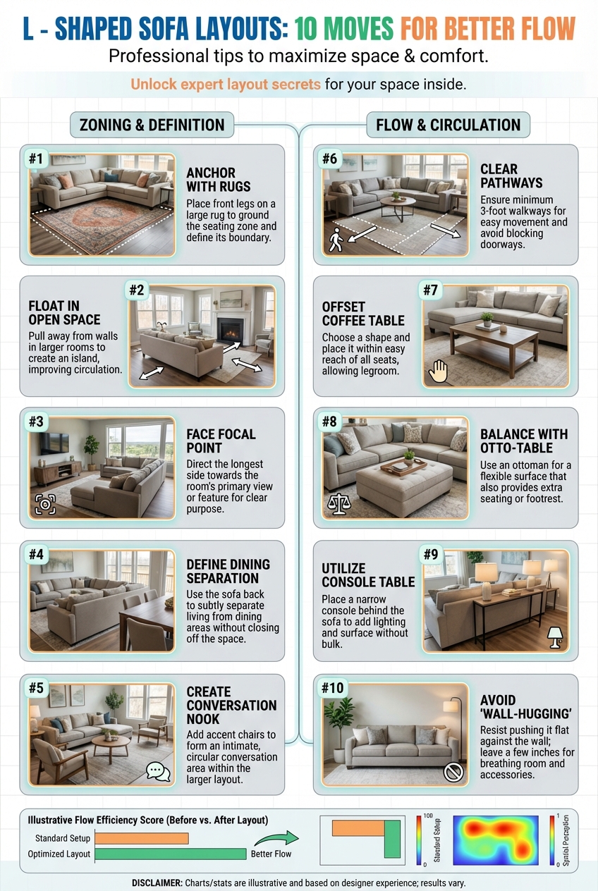 L – Shaped Sofa Layouts: 10 Moves for Better Flow - photo 3