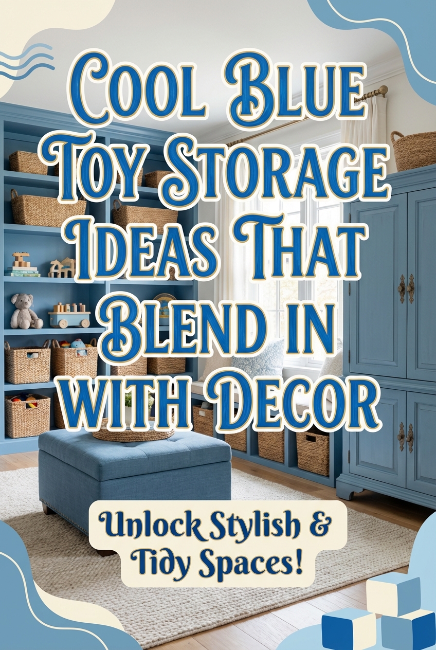 Cool Blue Toy Storage Ideas That Blend In with Decor - photo 2