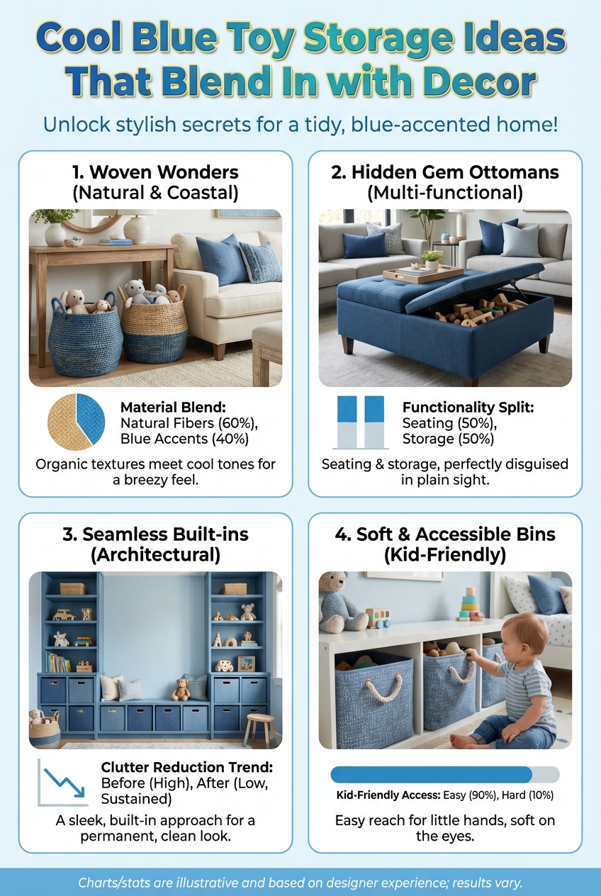 Cool Blue Toy Storage Ideas That Blend In with Decor - photo 3