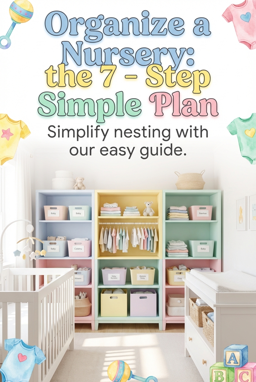 Organize a Nursery: the 7 – Step Simple Plan - photo 2