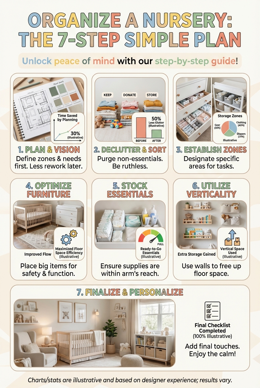 Organize a Nursery: the 7 – Step Simple Plan - photo 3