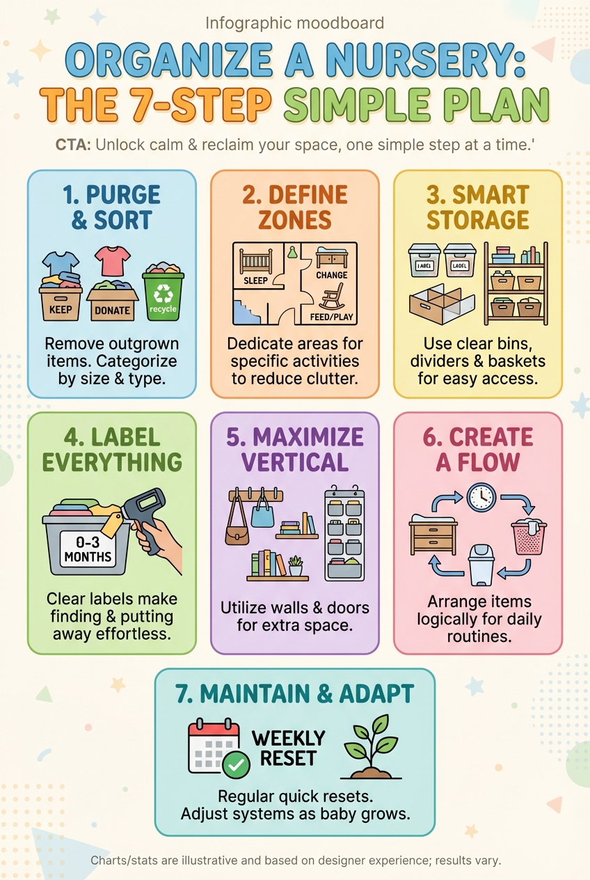 Organize a Nursery: the 7 – Step Simple Plan - photo 4