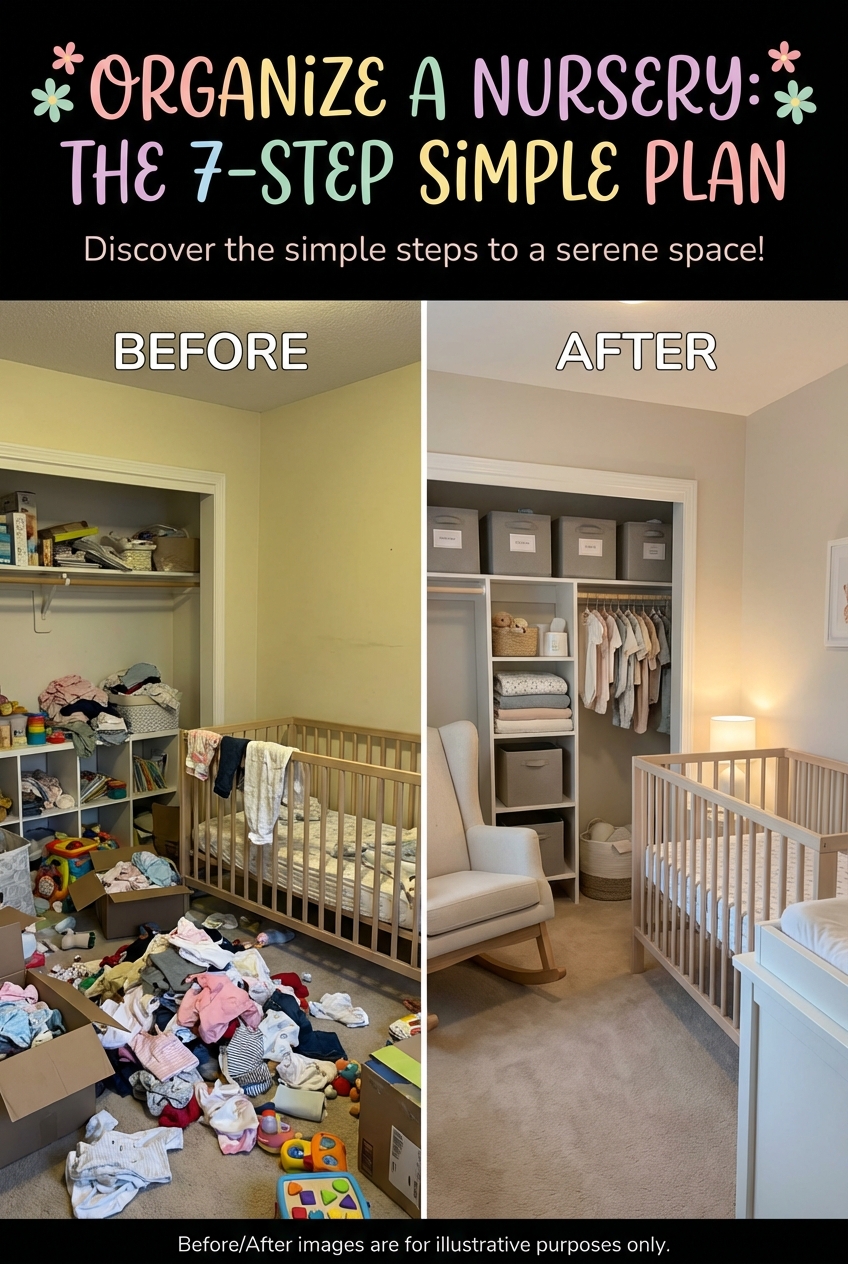Organize a Nursery: the 7 – Step Simple Plan - photo 5