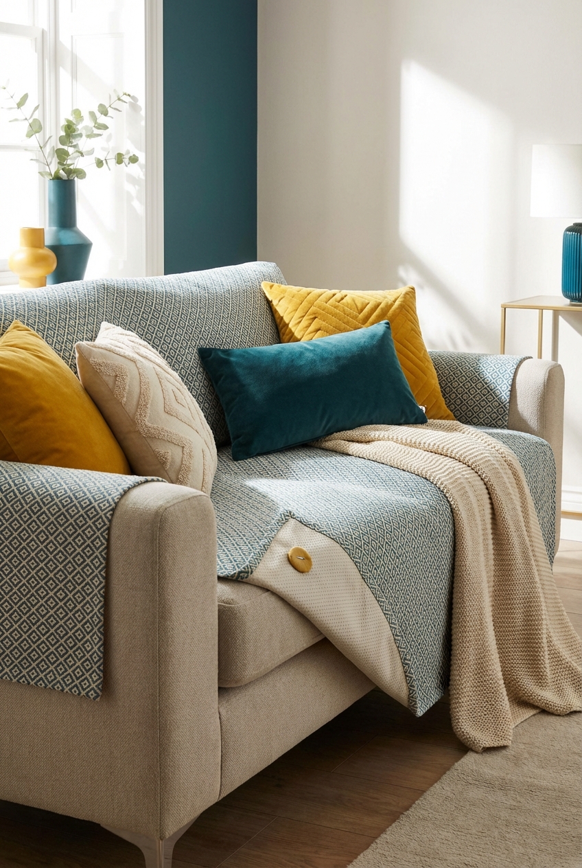 Keep Couch Covers in Place: 9 Smart Swaps (no Full Redo)