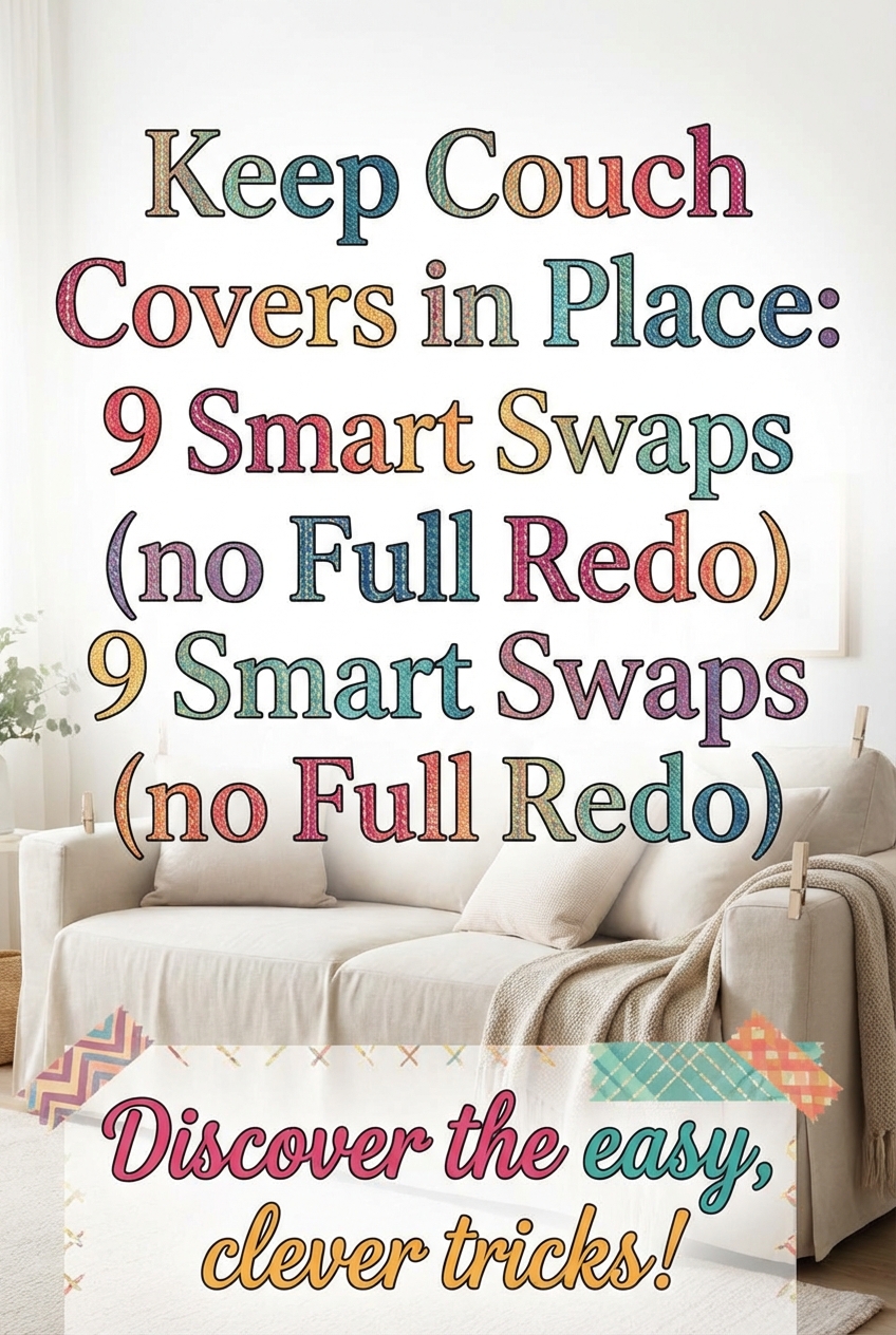 Keep Couch Covers in Place: 9 Smart Swaps (no Full Redo) - photo 2