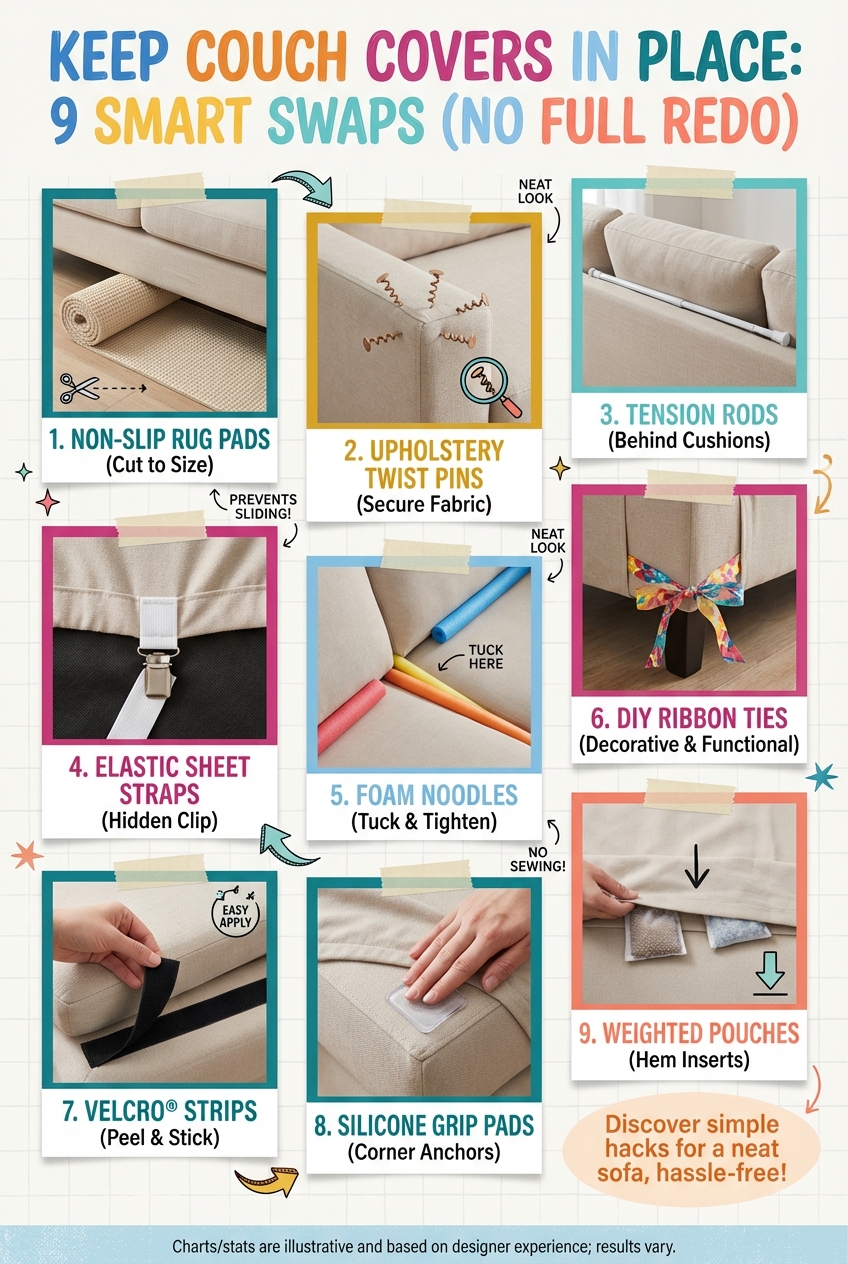 Keep Couch Covers in Place: 9 Smart Swaps (no Full Redo) - photo 4