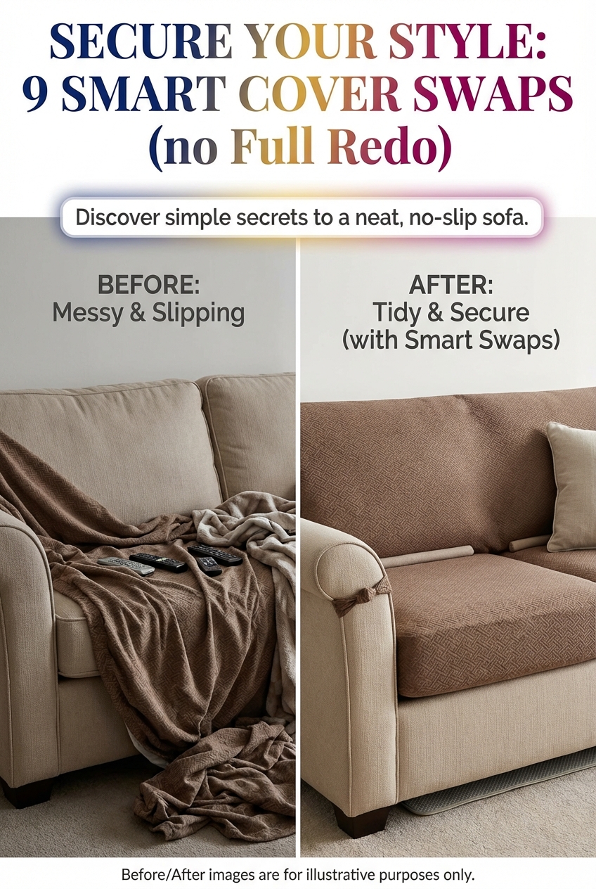Keep Couch Covers in Place: 9 Smart Swaps (no Full Redo) - photo 5