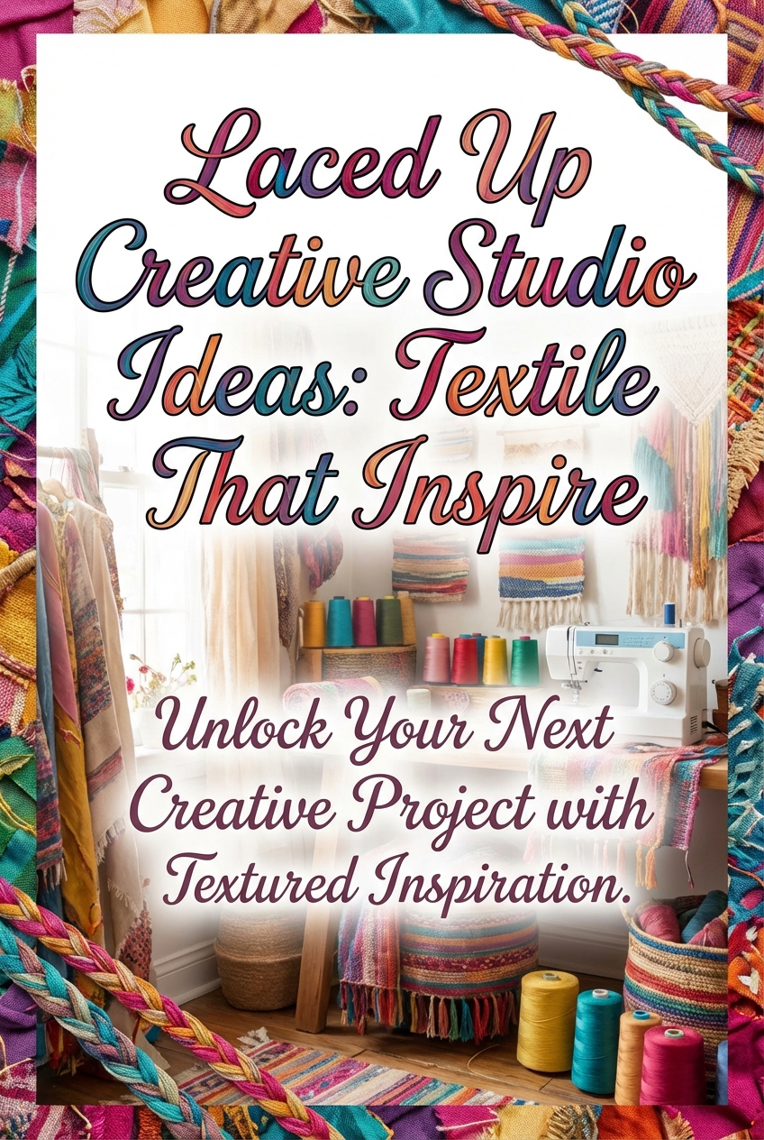 Laced Up Creative Studio Ideas: Textile Layers That Inspire - photo 2