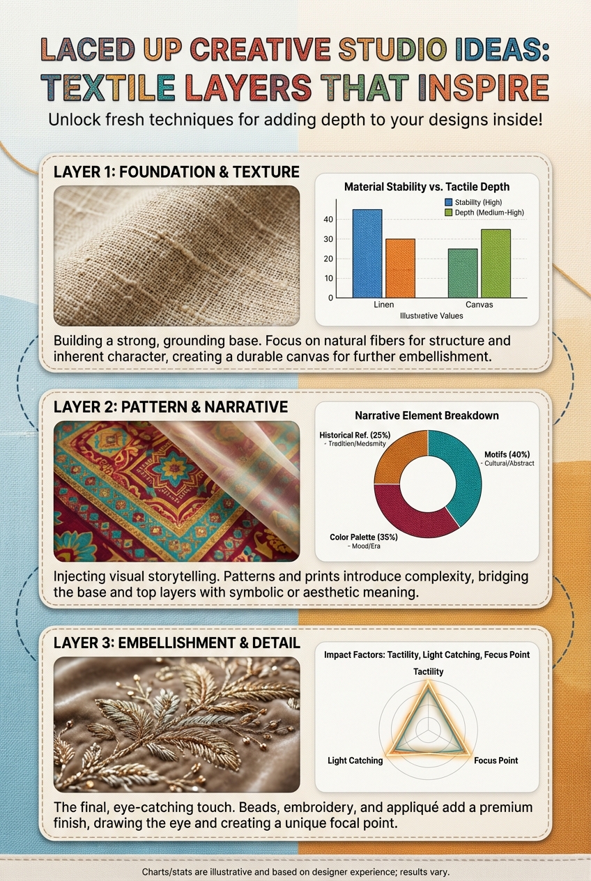 Laced Up Creative Studio Ideas: Textile Layers That Inspire - photo 3